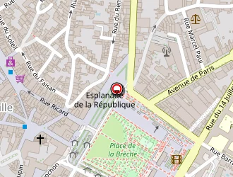 Carte de Nocibé à Niort