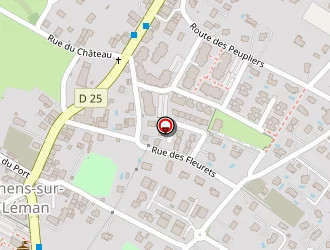 Carte de La Poste à Chens-sur-léman