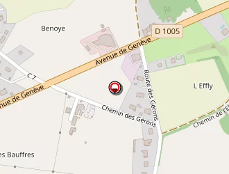 Carte de Camer Irène à Sciez