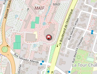 Carte de Mgen à Niort