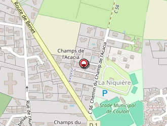 Carte de Largeas Valérie à Coulon