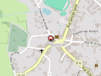 Carte de Le Centrale à Bonnat