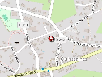 Carte de Parcours De Santé à Quinssaines