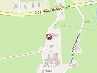 Carte de Fort Gilles à Étrez