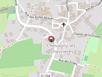 Carte de Agorespace à Chevagny-les-chevrières