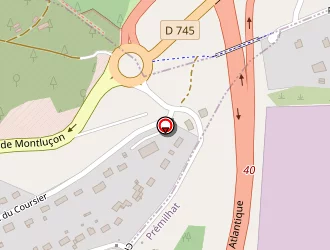 Carte de Fire And Co Centre à Quinssaines