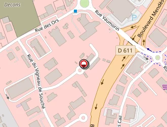 Carte de Moy Sanitaire Chauffage Espace Aubade à Niort