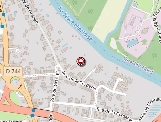 Carte de Athletic Body Center à Niort