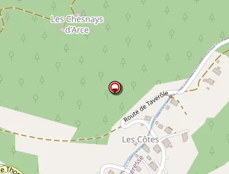 Carte de Les Pantins D'eole à Vacheresse