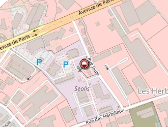 Carte de B.c.t.s à Niort