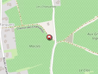 Carte de Grand Daniel à Prissé