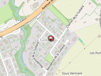 Carte de Leverin à Sciez