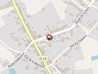 Carte de Centre De Plein Air à Lathus-saint-rémy