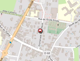 Carte de Bernet Eric à Feillens