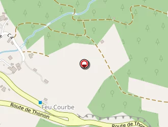 Carte de Le Pierrier à Chevenoz