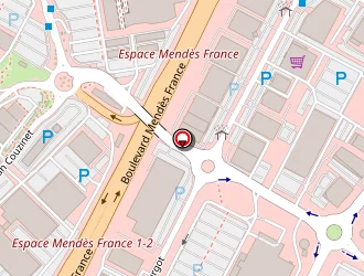 Carte de Francas (union Régionale) à Niort