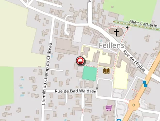 Carte de Intermarché à Feillens