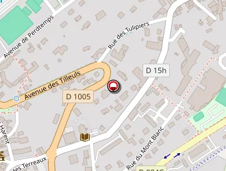 Carte de La Panière à Gex