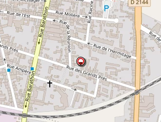 Carte de Cooperative Le Pain à Montluçon