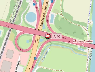 Carte de Centre Maconnais Contrôle Auto à Sancé