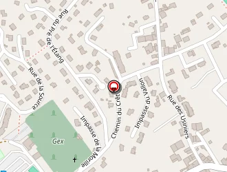 Carte de Gentet Jacques à Gex