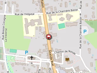 Carte de Le Feu De Bois à Montrevel-en-bresse