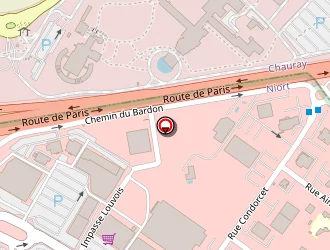 Carte de Grand Litier à Niort