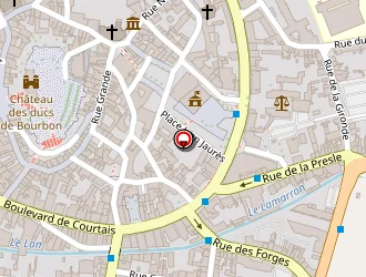 Carte de Thévenet Béatrice à Montluçon