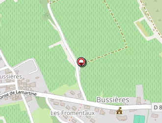 Carte de Mairie De Bussieres à Bussières
