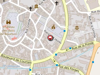 Carte de Allié Immobilier à Montluçon