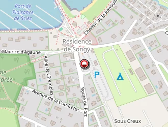 Carte de Machado Armand à Sciez