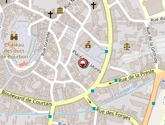 Carte de Carrefour Express à Montluçon