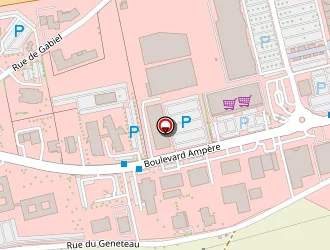 Carte de Copmed à Chauray