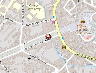 Carte de Yves Rocher à Montluçon