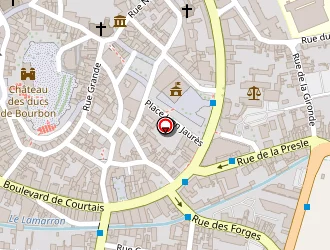 Carte de Agri-centre à Montluçon