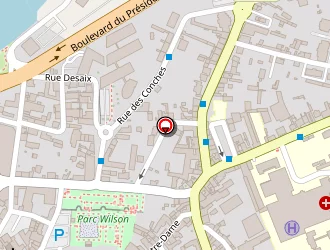 Carte de Sous-préfecture à Montluçon