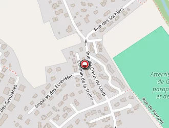 Carte de Fourcade Christi Christine à Gex