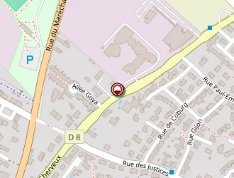 Carte de Institut Médico Educatif à Niort