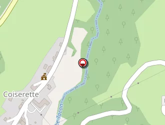 Carte de Vincent à Coiserette