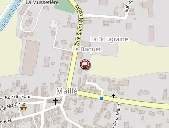 Carte de La Poste à Maillé