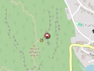 Carte de La Plage à Chancia