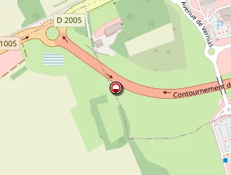 Carte de La Poste à Margencel