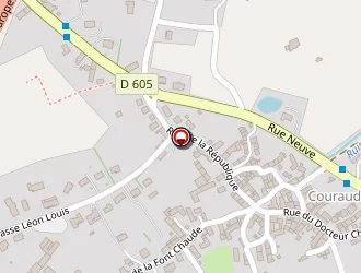 Carte de Lona'pizza à Domérat