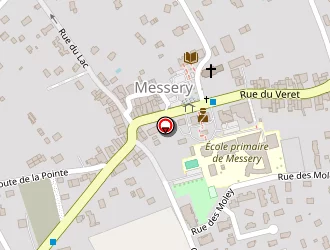 Carte de Berini Georges à Messery