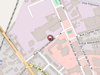 Carte de Adrea à Montluçon