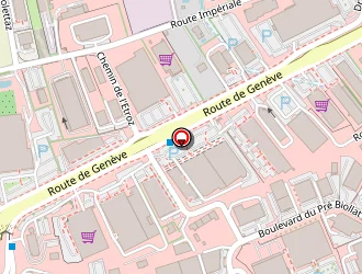 Carte de Librairie Birmann à Anthy-sur-léman