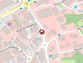 Carte de Bureau Vallée à Anthy-sur-léman