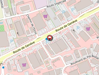 Carte de Cedeo à Thonon-les-bains