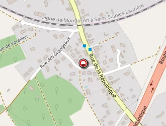 Carte de Comité Des Fêtes à Domérat