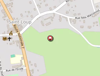 Carte de Salle Polyvalente à Saint-loup